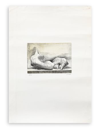HENRY MOORE (1898-1986) - Reclining Figure: Point, 1976-1979
