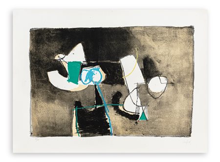 AFRO BASALDELLA (1912-1976) - Composizione, 1969