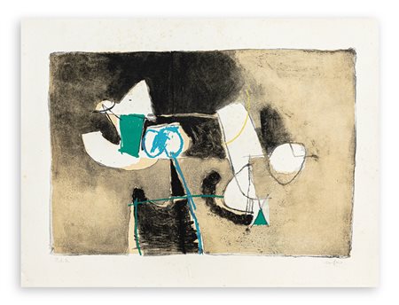 AFRO BASALDELLA (1912-1976) - Composizione, 1969