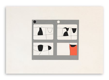 ALBERTO BURRI (1915-1995) - Lettere (Tavola B), 1969