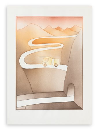 JEAN-MICHEL FOLON (1934-2005) - Senza Titolo (Evasion)