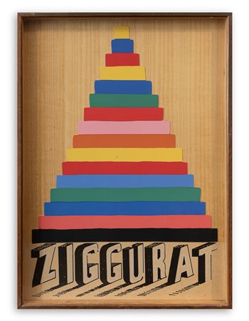 JOE TILSON (1928-2023) - Ziggurat, 1975