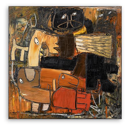 GIANFRANCO ASVERI (1948) - Circo all'aperto, 1999