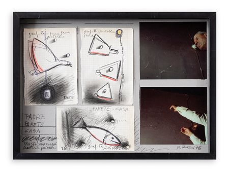 MICHELE ZAZA (1948) - Astrazione. Progetto, 1976