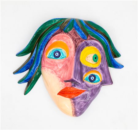 ENRICO BAJ (1924-2003) - Il doppio volto dell'amata, 1993