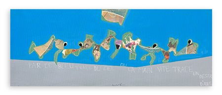 SERGIO DANGELO (1932-2022) - Jardin enchanteur de Mifune (Trace d'arc en ciel), 1969