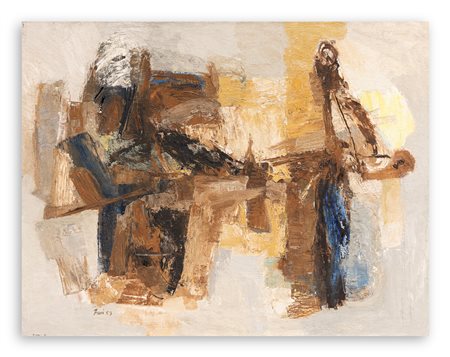 WALTER FUSI (1924-2013) - Senza Titolo, 1959