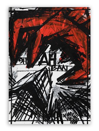 VINICIO BERTI (1921-1991) - Incontro antagonista positivo, 1989