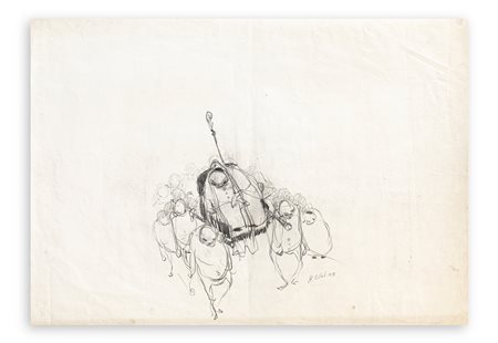 ROGER-EDGAR GILLET (1924-2004) - Senza Titolo, 1978