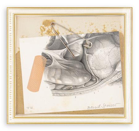DANIEL SPOERRI (1930-2024) - Daniel Spoerri. Quadri trappola - Détrompe l'oeil - Bronzi - Corpi a pezzi - La Médecine opératoire, 1993