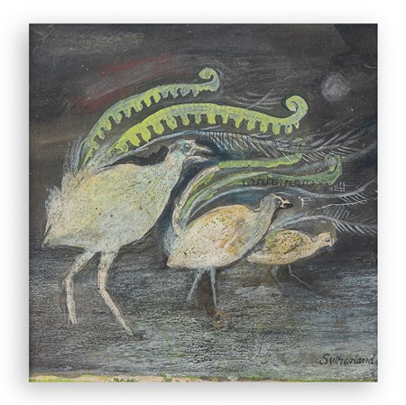GRAHAM SUTHERLAND (1903-1980) - Lyre birds, 1942