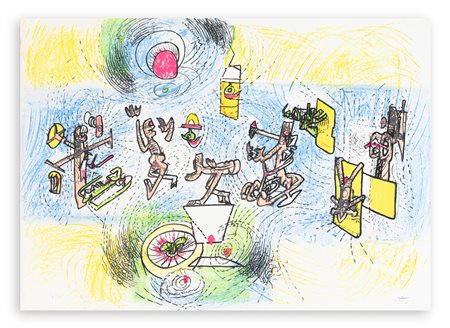 ROBERTO SEBASTIAN MATTA (1911-2002) - Senza Titolo, 1981