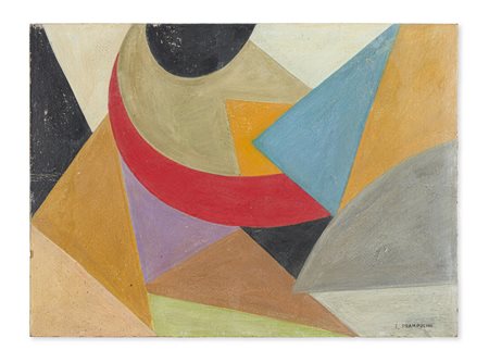 PRAMPOLINI ENRICO (1894 - 1956) - SENZA TITOLO  (1955 circa).