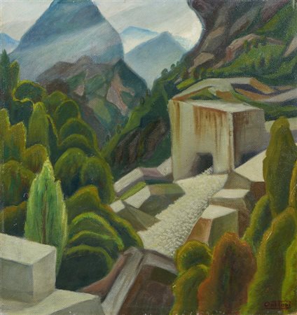 DOTTORI GERARDO (1884 - 1977) - APUANE.