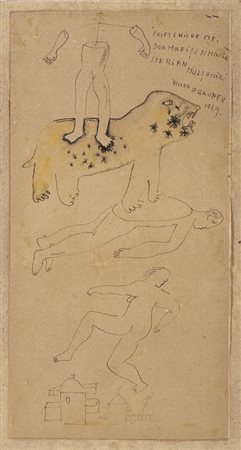 BRAUNER VICTOR (1903 - 1966) - COMPOSIZIONE .