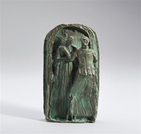 MARTINI ARTURO (1885 - 1947) - LA VISITAZIONE (L'INCONTRO).