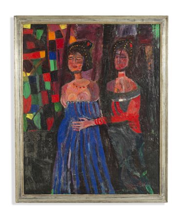 CASSINARI BRUNO (1912 - 1992) - LA VISITA DI S. ELISABETTA .