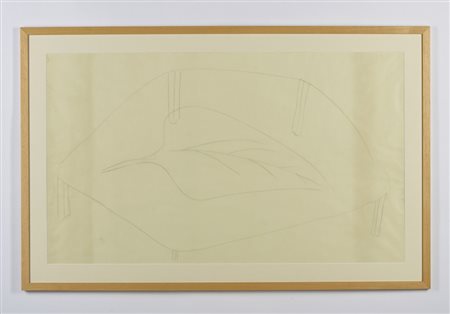 MERZ MARIO (1925 - 2003) - FOGLIA.