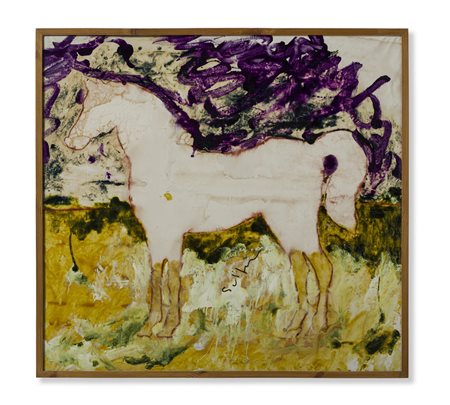 SCHIFANO MARIO (1934 - 1998) - SENZA TITOLO, (ANNI'70).