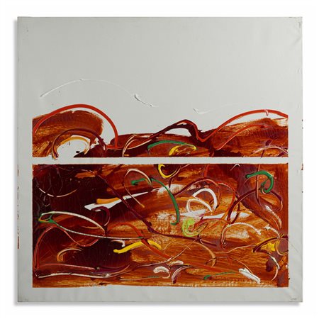 SCHIFANO MARIO (1934 - 1998) - TERRA ENERGIA (2).