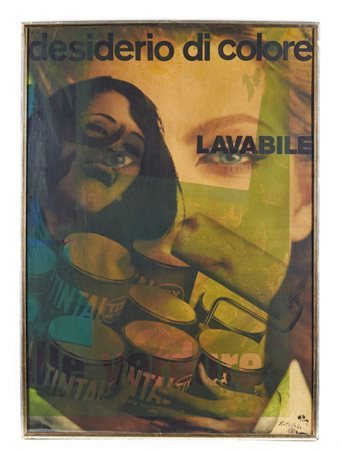 ROTELLA MIMMO (1918 - 2006) - DESIDERIO DI COLORE.