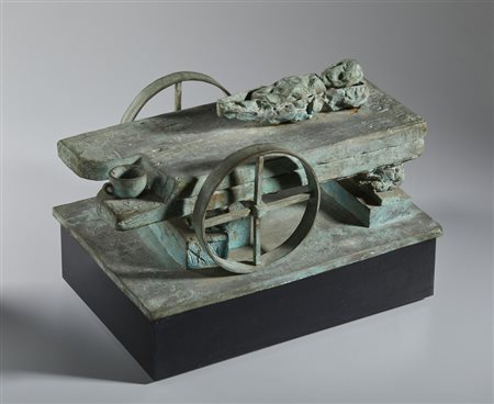 PALADINO MIMMO (n. 1948) - PANE DELLA STORIA.