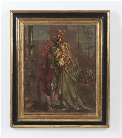 DE CHIRICO GIORGIO (1888 - 1978) - OTELLO E DESDEMONA .