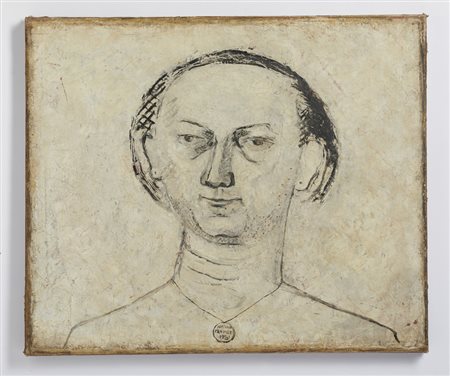 CAMPIGLI MASSIMO (1895 - 1971) - AUTORITRATTO.