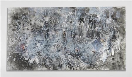 MATTA ROBERTO SEBASTIAN ANTONIO (1911 - 2002) - LES METAUX FONDUS REVIENMENT AU FEU DE LA TERRE .