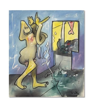 MATTA ROBERTO SEBASTIAN ANTONIO (1911 - 2002) - AUTO ARRETRATO.