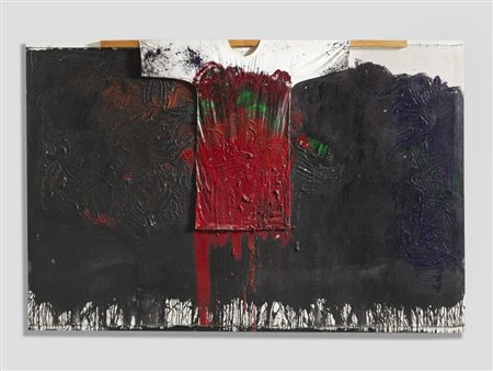 NITSCH HERMANN (1938 - 2022) - SENZA TITOLO (SCHUTTBILD).