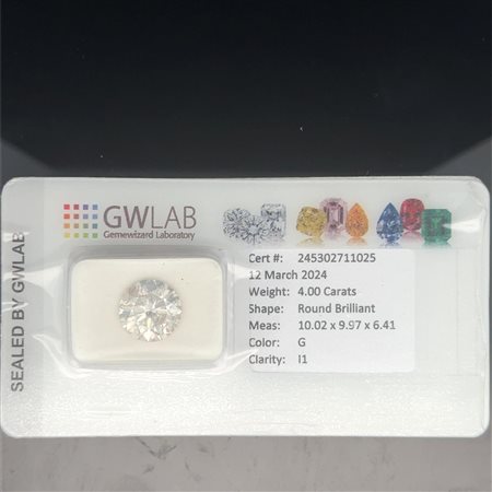 DIAMANTE NATURALE 4 CT