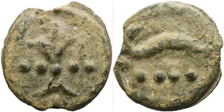 Anonymous, Triens, Rome, c. 280 BC; Æ (92,55 g; 49 mm; 3 h)