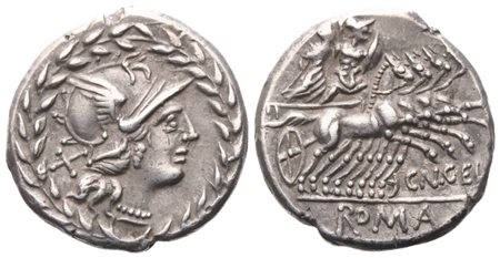 Cn. Gellius, Denarius, 138 BC; AR (3,90 g; 19 mm)