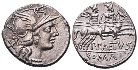 P. Paetus, Denarius, 138 BC; AR (3,86 g; 19 mm; 3 h)