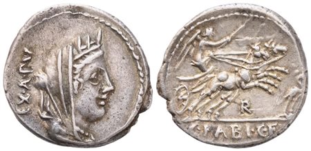 C. Fabius Hadrianus, Denarius, 102 BC; AR (3,88 g; 19,2 mm; 12 h)