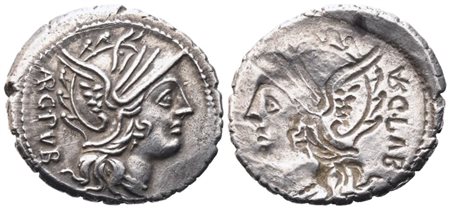 L. Sentius, Denarius, 101 BC; AR (3,92 g; 21,5 mm)