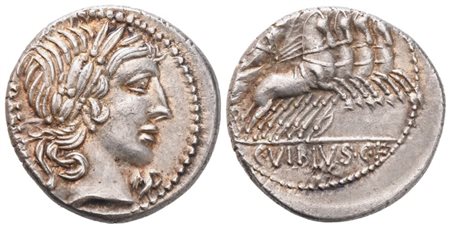 C. Vibius Pansa, Denarius, 90 BC; AR (3,98 g; 18 mm; 3 h)