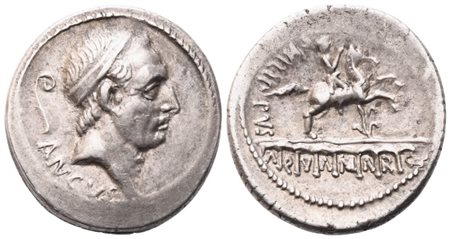L. Marcius Philippus, Denarius, 57 BC; AR (3,94 g; 18,5 mm; 6 h)