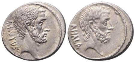 M. Iunius Brutus, Denarius, 54 BC; AR (4,03 g; 19,2 mm; 8 h)