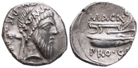 Cnaeus Pompeius Magnus, Denarius, 49 BC; AR (3,90 g; 17,7 mm; 6 h)