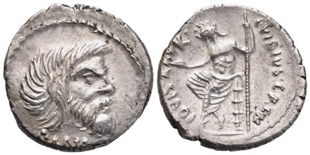 C. Vibius Pansa Caetronianus, Denarius, 48 BC; AR (3,31 g; 17,8 mm; 6 h)