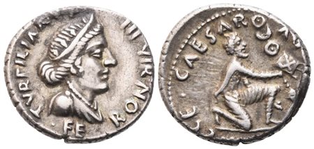Augustus (27 BC-14 AD), Denarius, Rome, 19-18 BC; AR (3,96 g; 18 mm; 11 h)