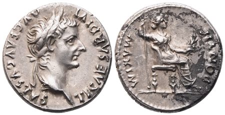 Tiberius (14-37), Denarius, Lugdunum, c. 15-18; AR (3,84 g; 17,9 mm; 4 h)
