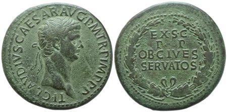 Claudius (41-54), Sestertius, Rome, c. 50-54; Æ (27,08 g; 36,5 mm; 6 h)