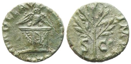 Nero (54-68), Quadrans, Rome, 64; Æ (1,47 g; 13,4 mm; 6 h)
