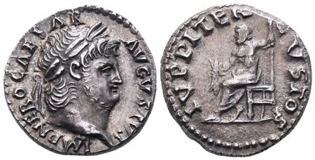 Nero (54-68), Denarius, Rome, 66-67; AR (3,52 g; 18 mm; 6 h)