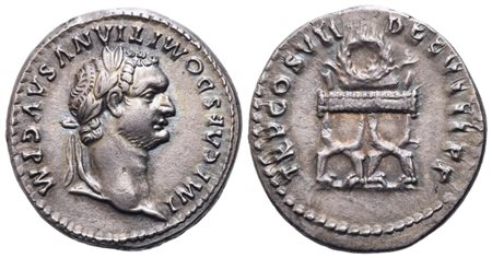 Domitian (81-96), Denarius, Rome, 81; AR (3,15 g; 18,45 mm; 6 h)