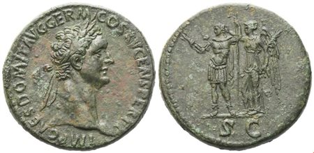 Domitian (81-96), Sestertius, Rome, 90-91; Æ (26,08 g; 33,7 mm; 6 h)