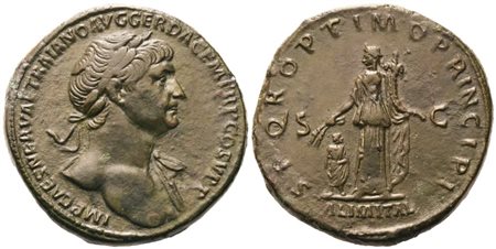Trajan (98-117), Sestertius, Rome, 103-111; Æ (24,41 g; 33 mm; 6 h)